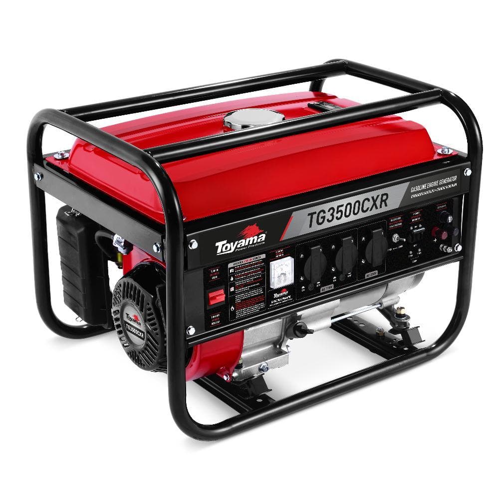 Gerador de Energia a Gasolina 3.1 KVA 115/230V Bivolt TG3500CXR TOYAMA