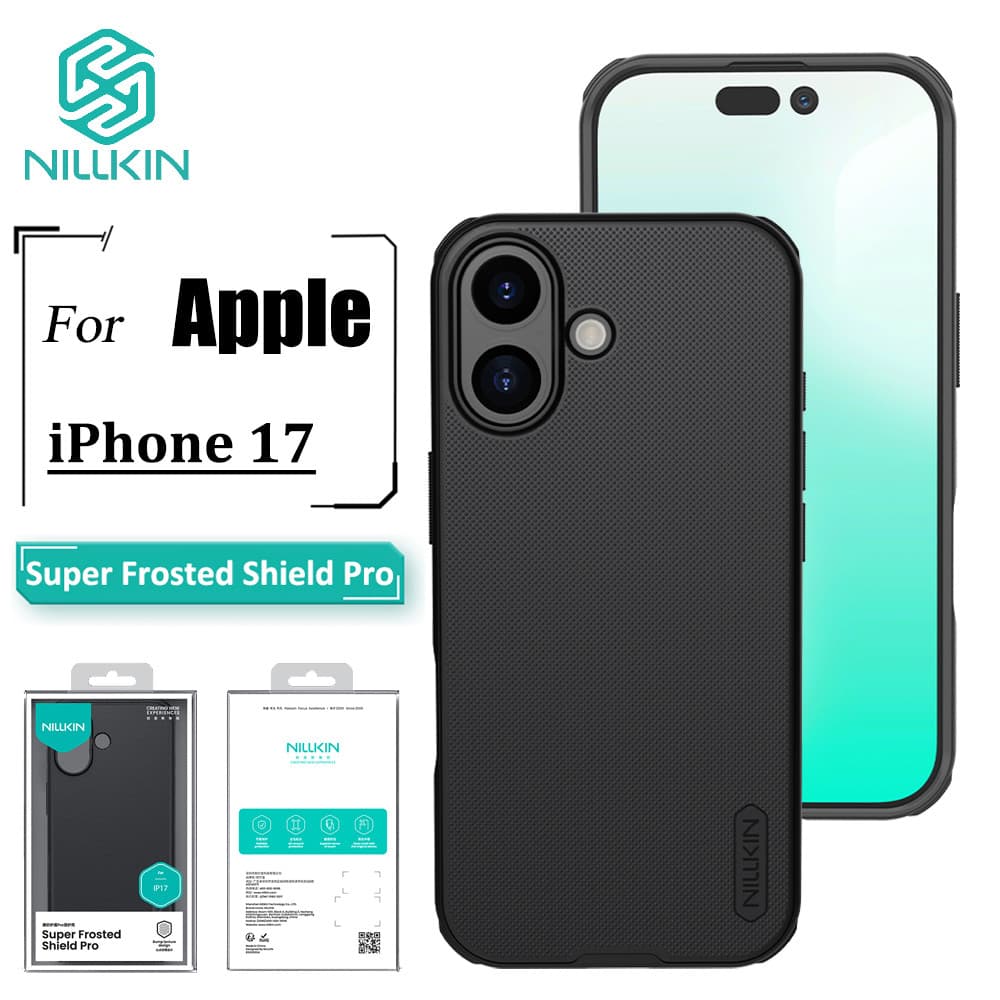 Nillkin Shield Pro Phone Caso Para iPhone 17 Ultra Fino Anti Impressão Digital À Prova De Choque Traseiro