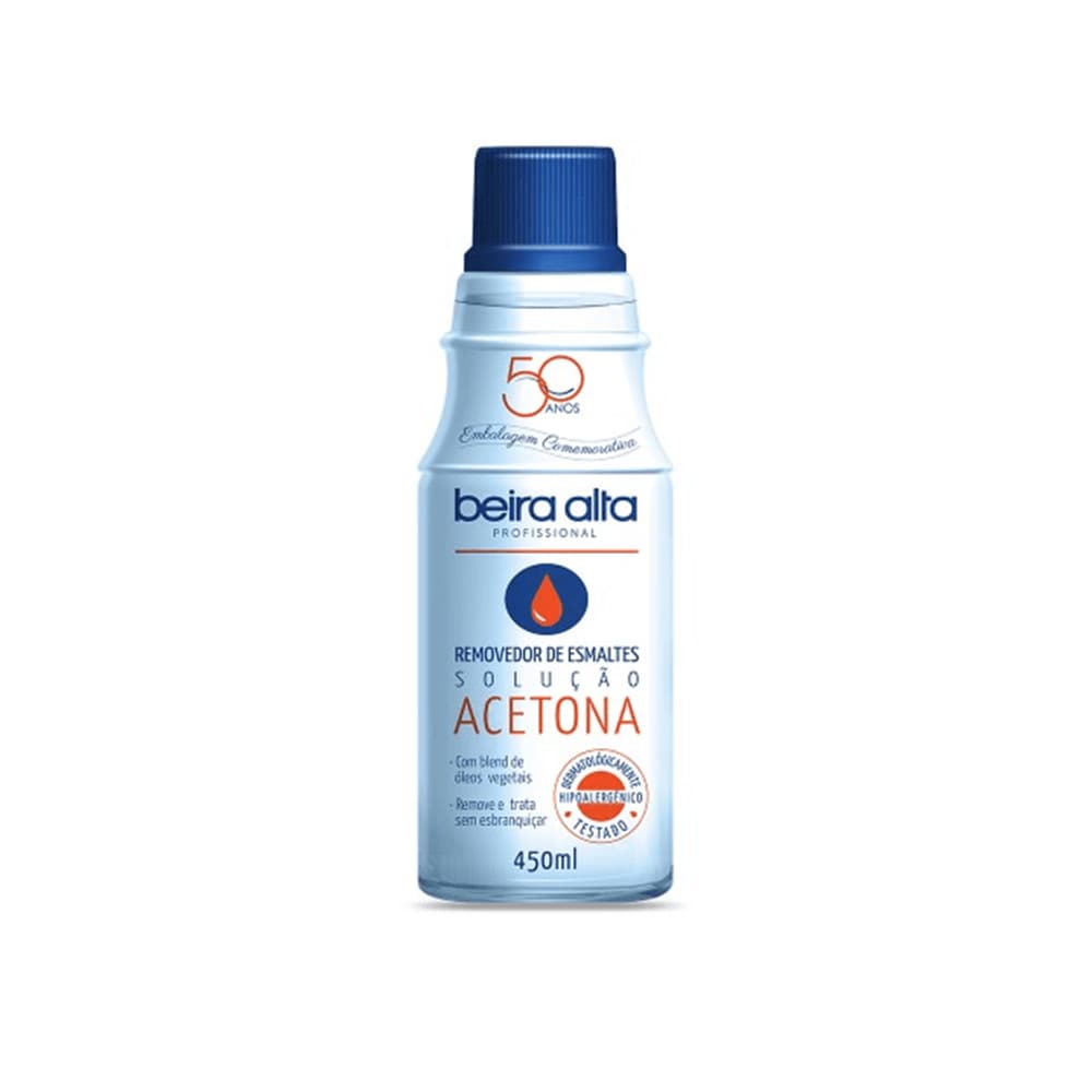 Removedor de Esmalte Beira Alta 50 anos 450ml