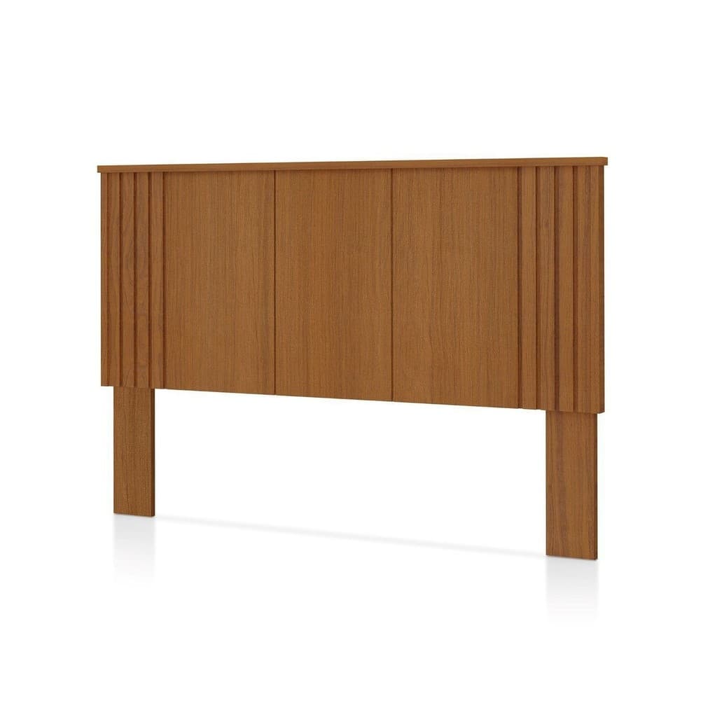 Cabeceira de Casal 100% MDF 123cm x 175cm Duo Freijó