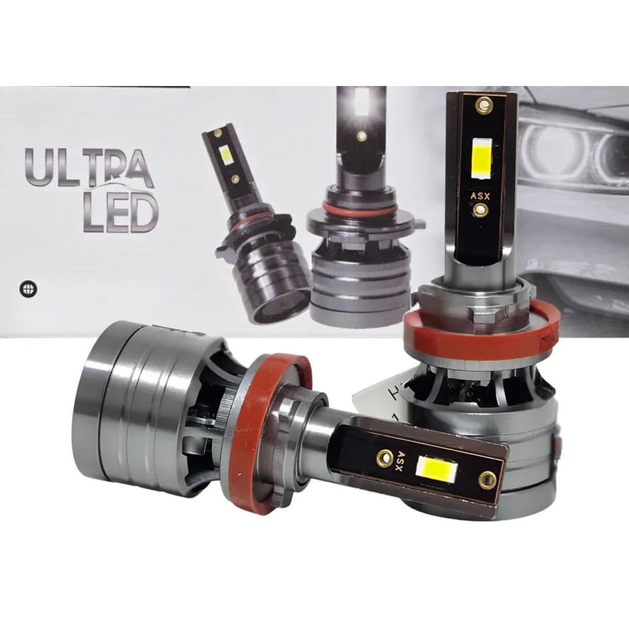Ultra Led Com Chip Csp 70w/10.000lm 6000k Asx Lançamento H3