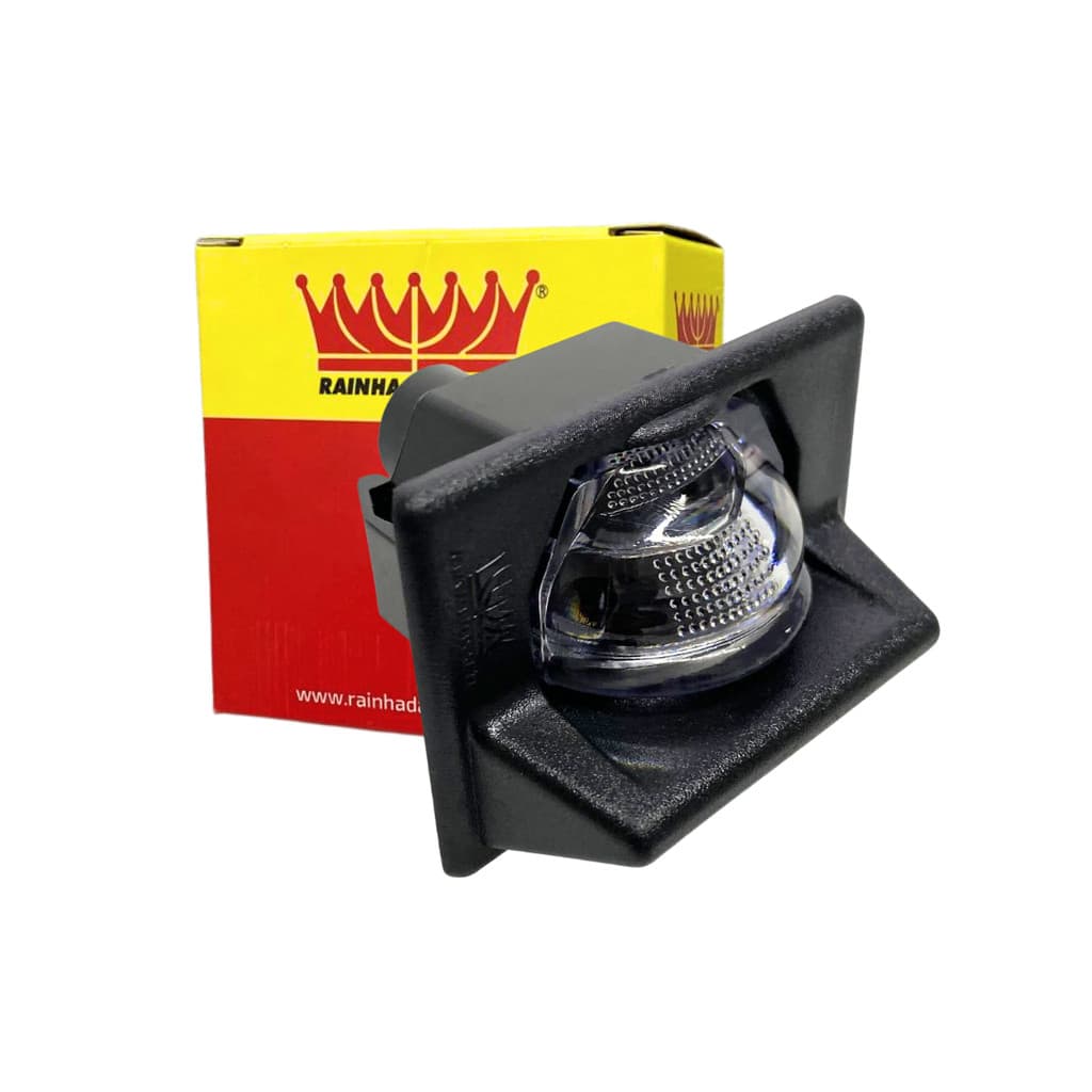 Lanterna Luz Placa Fiat Uno 1984 a 2002 Com Soquete Lanterna Traseira Luz Placa Rainha das Sete