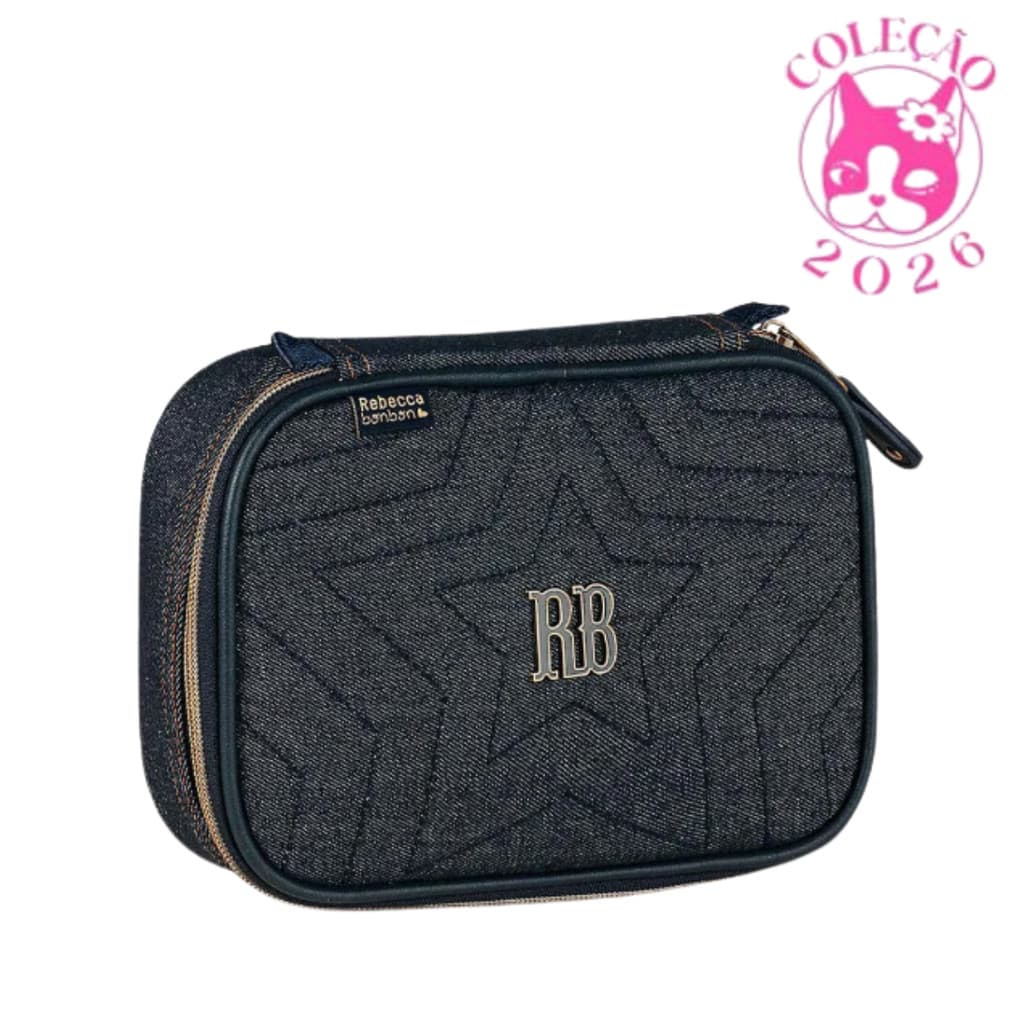 Estojo Box 36 Pens Rebecca Bonbon Jeans-Clio Style