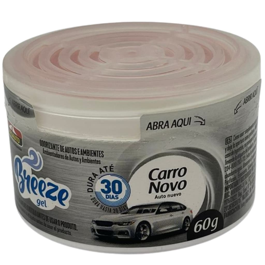 Aromatizante Gel Breeze Carro Novo 60g Proauto