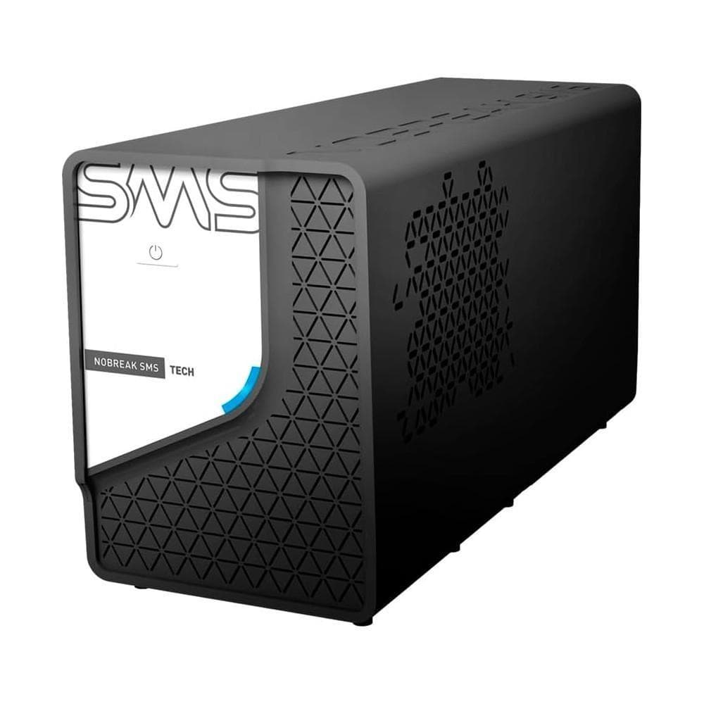Nobreak SMS Tech, 600VA, 6 Tomadas de Saída Bivolt