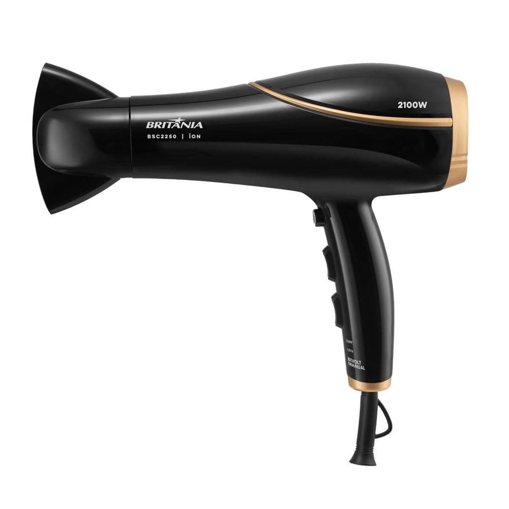 Secador de Cabelos Britânia 3 Temperaturas 2100W BSC2250