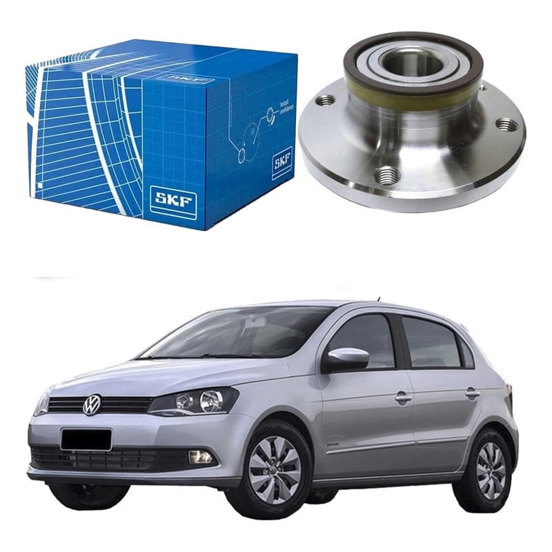 Cubo Roda Traseira Skf Gol G6 1.0 1.6 Com Abs 2013 A 2015
