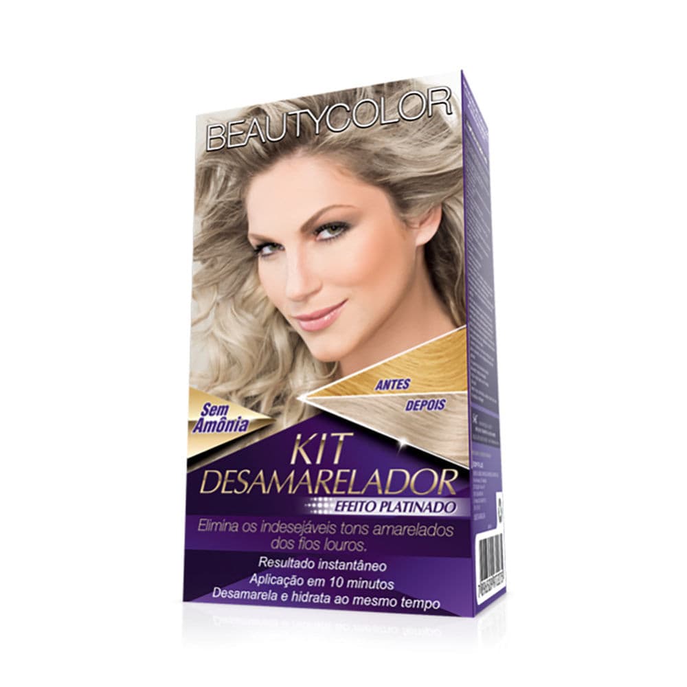 Kit Desamarelador Beauty Color Efeito Platinado