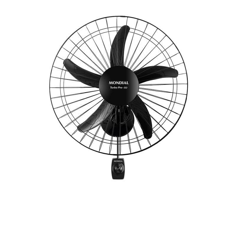 Ventilador de Parede 50cm 150W Turbo Pro NVPPRO50 Preto Mondial