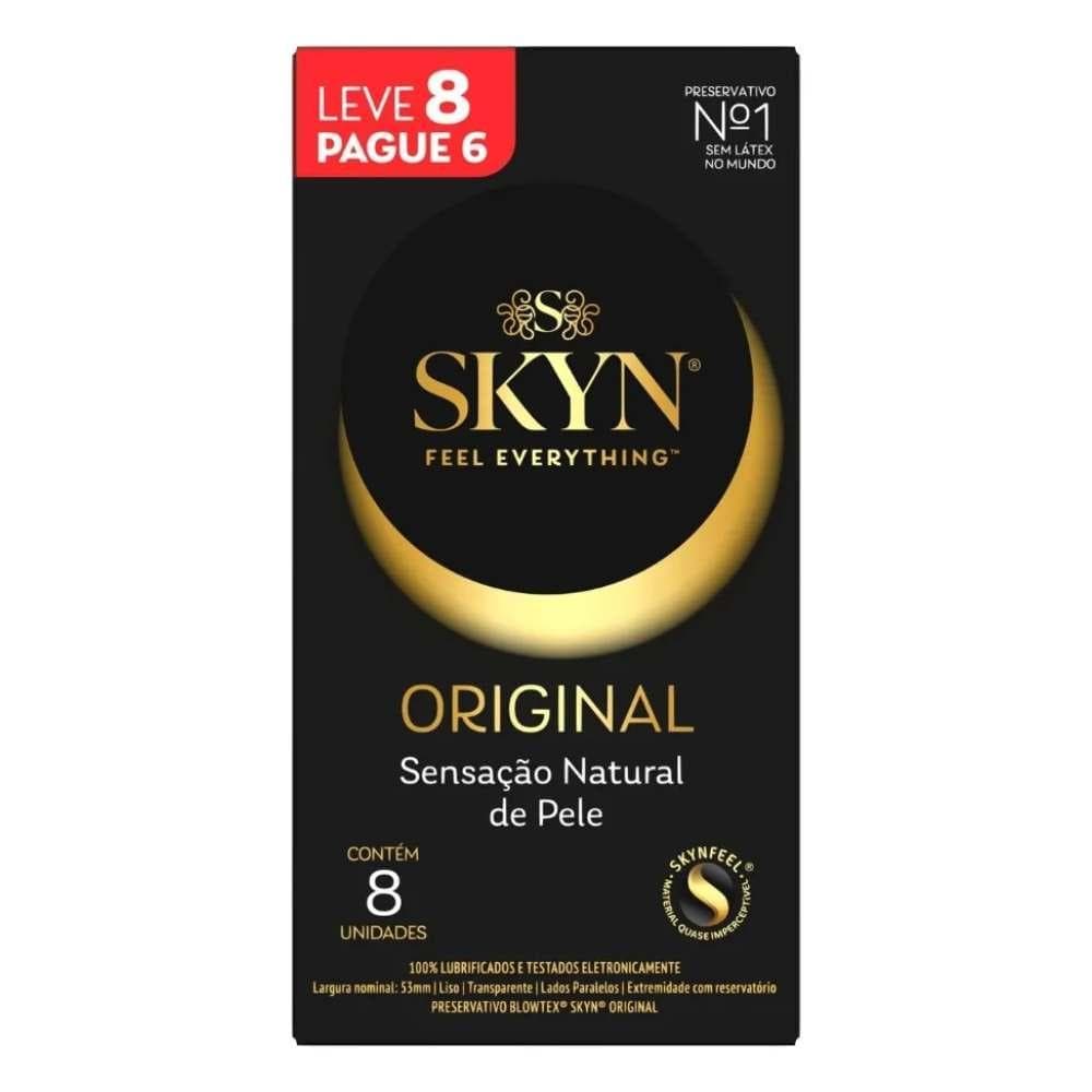 Preservativo Blowtex Skyn Leve 8 Pague 6 Original Especial