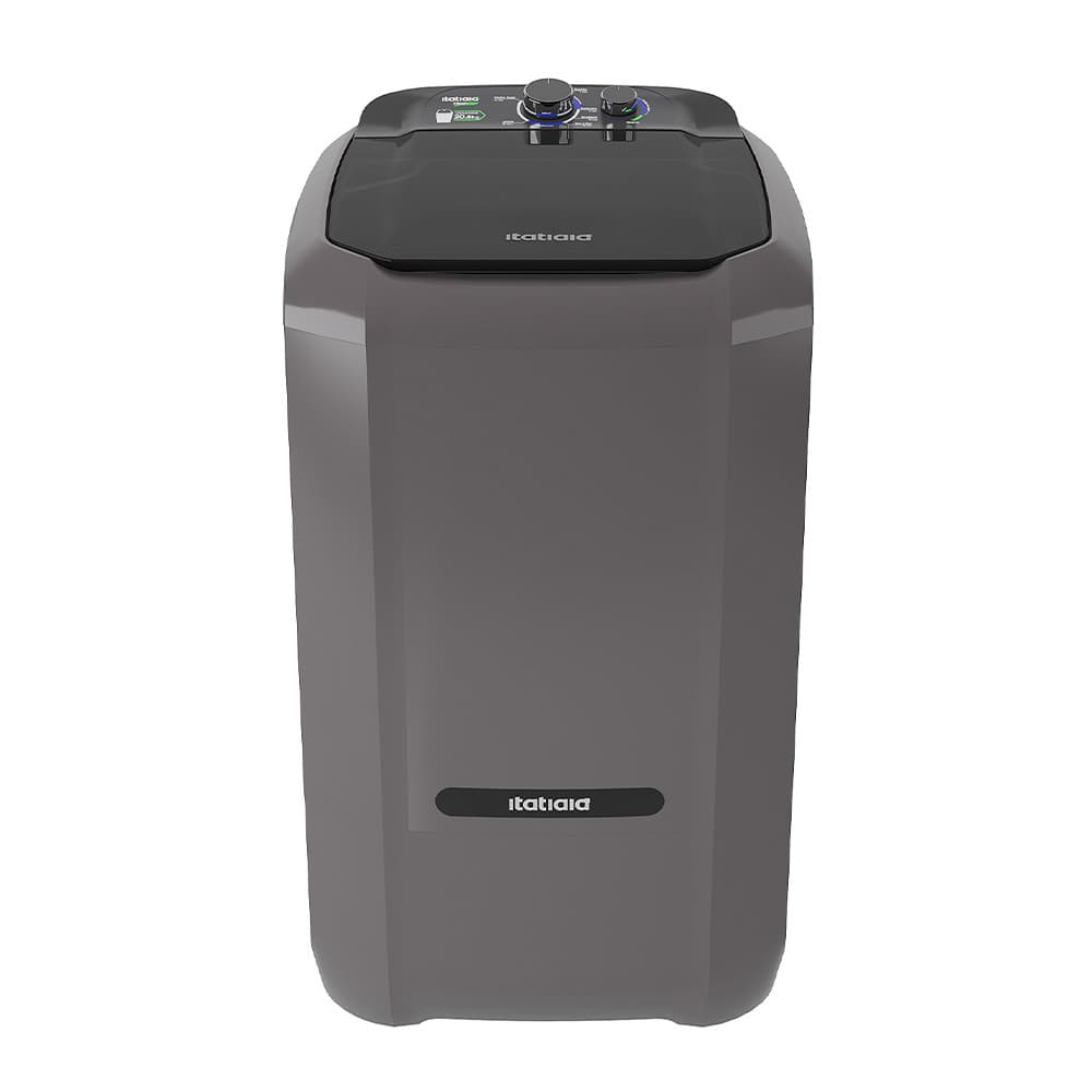 Tanquinho Itatiaia LSITA1205C 20,5 kg com 6 Programas de Lavagem Cinza Inox 110 V