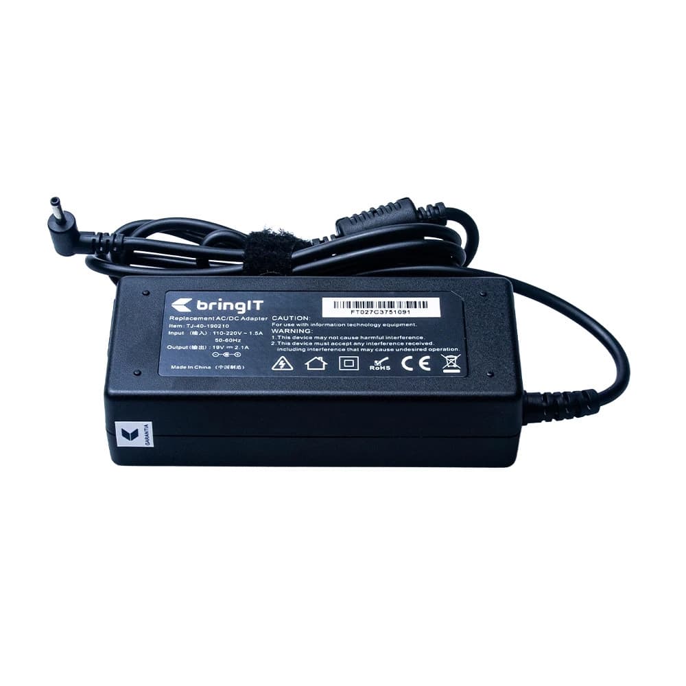 Fonte Carregador para Notebook Samsung Book NP550XDA-KO1BR 19V 2.1A 40W
