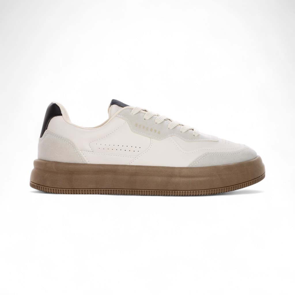 Tênis Reserva Go Troy Off White e Cinza - Masculino