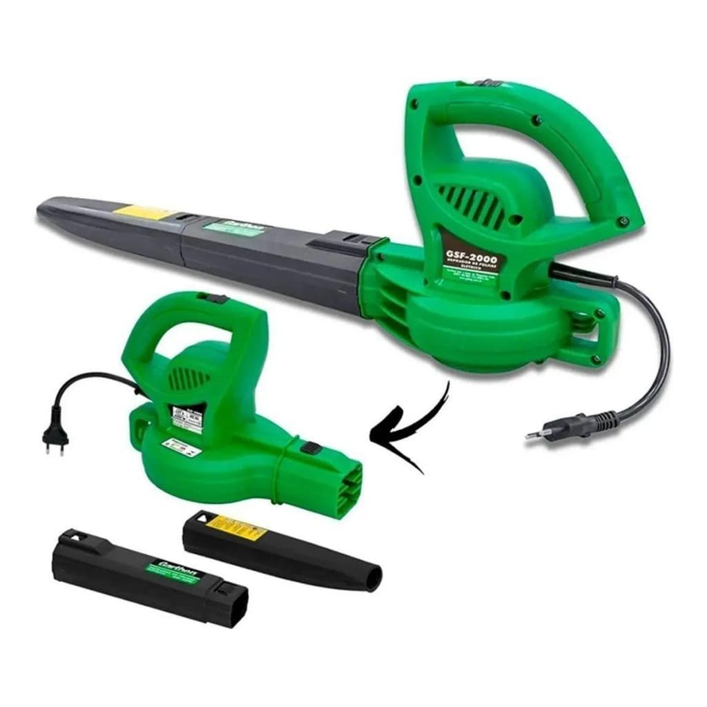 Soprador de folhas 2000 watts 660m³/h - GSF-2000 - Garthen