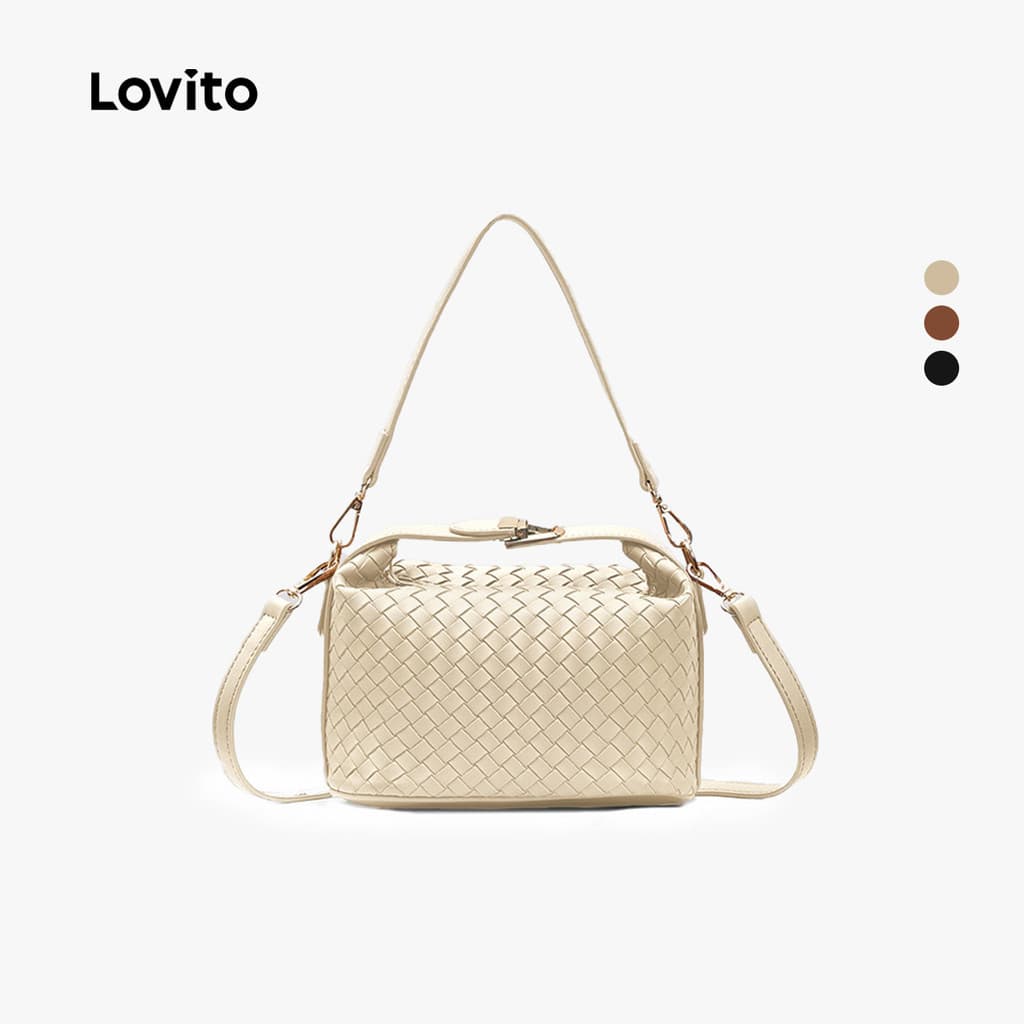Lovito Férias Pequena Bolsa E Pequena Bolsa De Ombro Para Mulher LFR13110