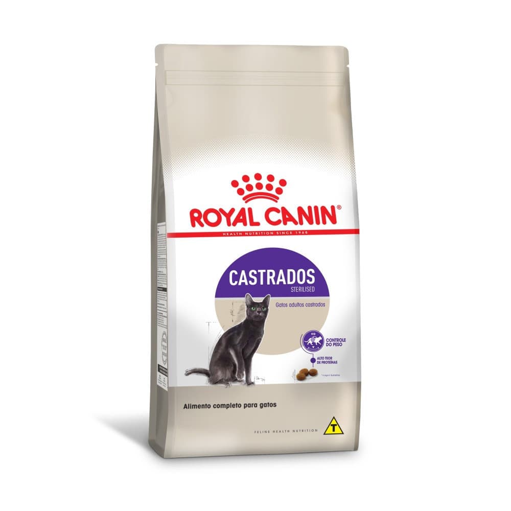 Ração Seca para Gatos Adultos Castrados 1,5Kg Royal Canin