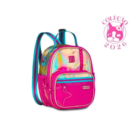 Lancheira Térmica 2 em 1 Rebecca Bonbon Shine - Clio Style Cor:Rosa