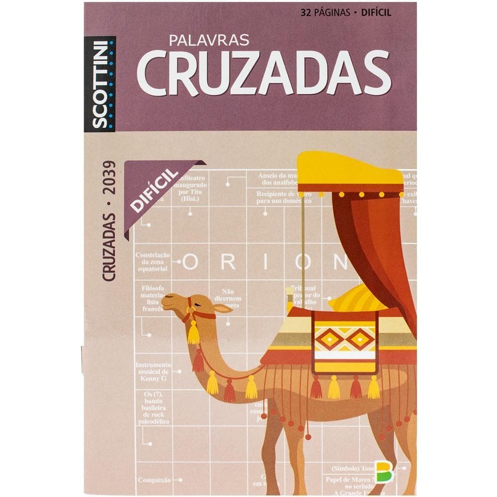 Scottini Cruzadas | 32p | N.2039 | Difícil