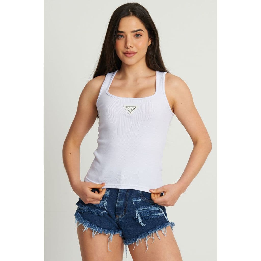 Regata Decote Reto Planet Girls Branco