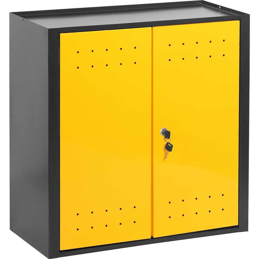 Armário Aéreo 2 Porta Modular 58 x 60 x 26,6cm Aço Carbono Vonder