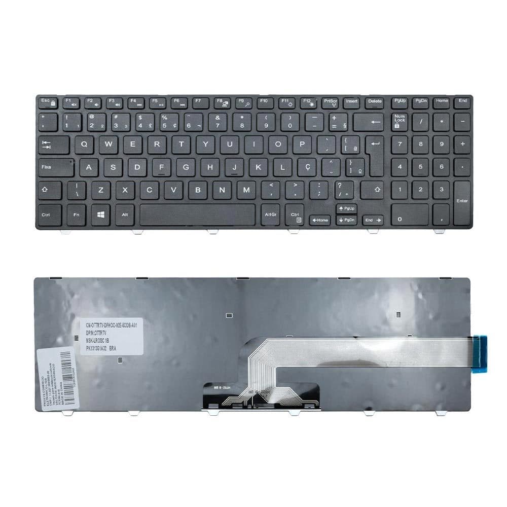 Teclado para Notebook Dell Inspiron 15-5547 Sem Iluminação