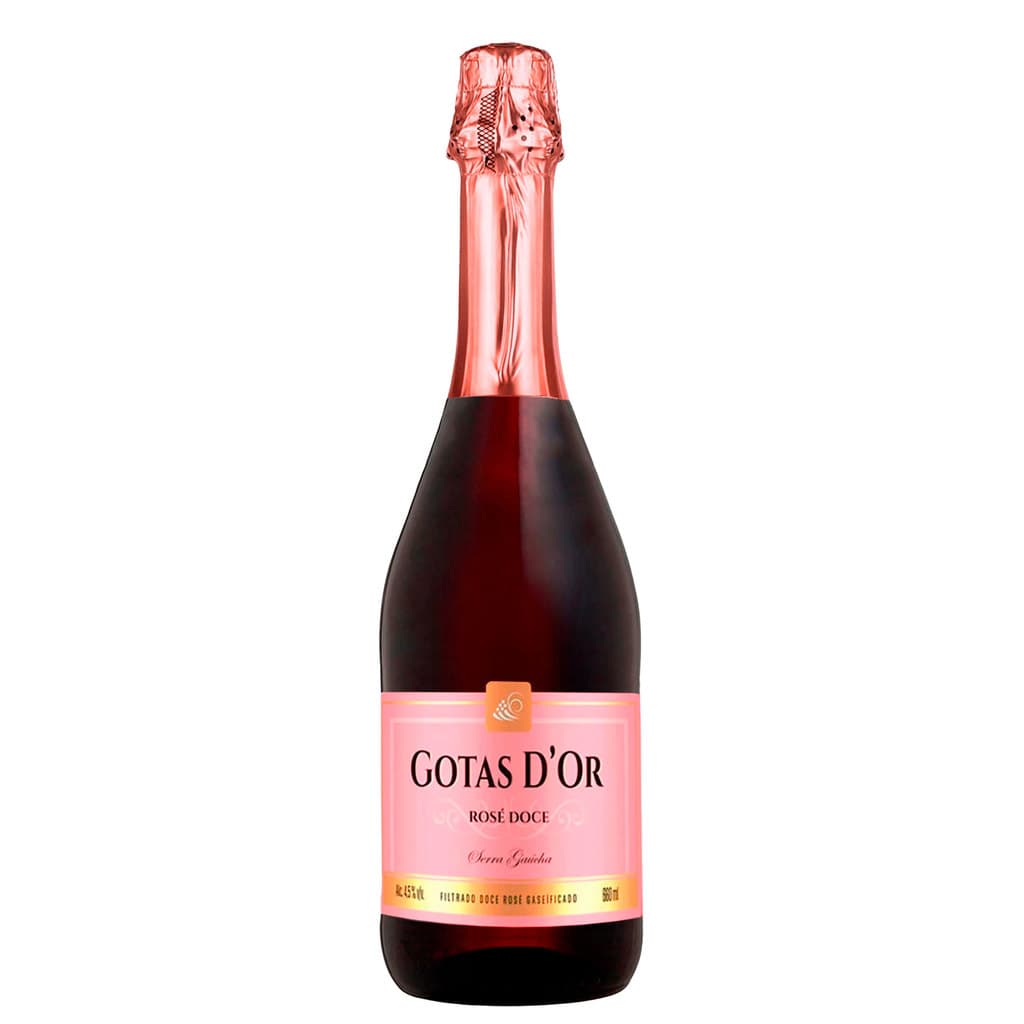 Filtrado Gotas D'or Rosé Doce 660ml
