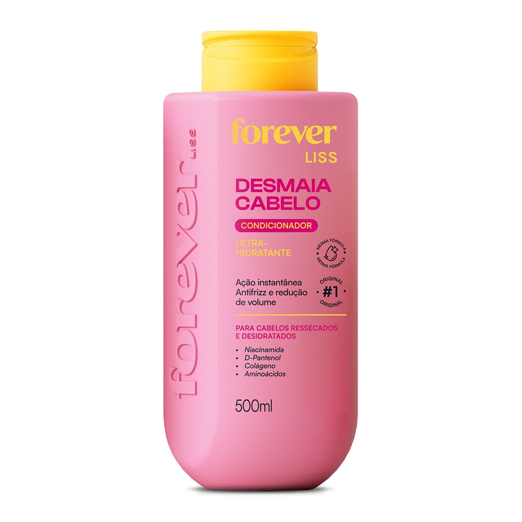 Condicionador Desmaia Cabelo Forever Liss 500ml