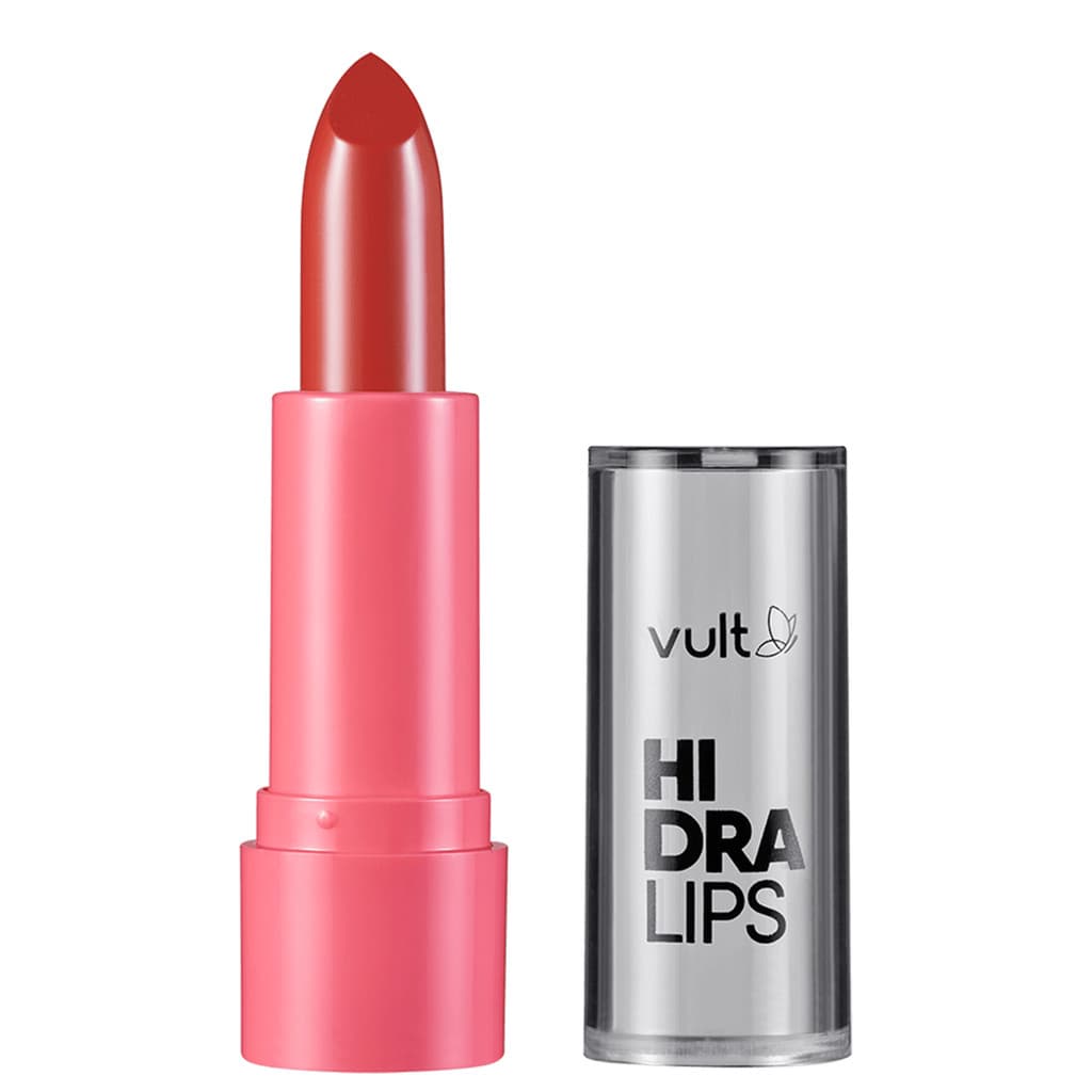 Vult Hidra Lips Terracota Âmbar - Batom Cremoso 3,6g