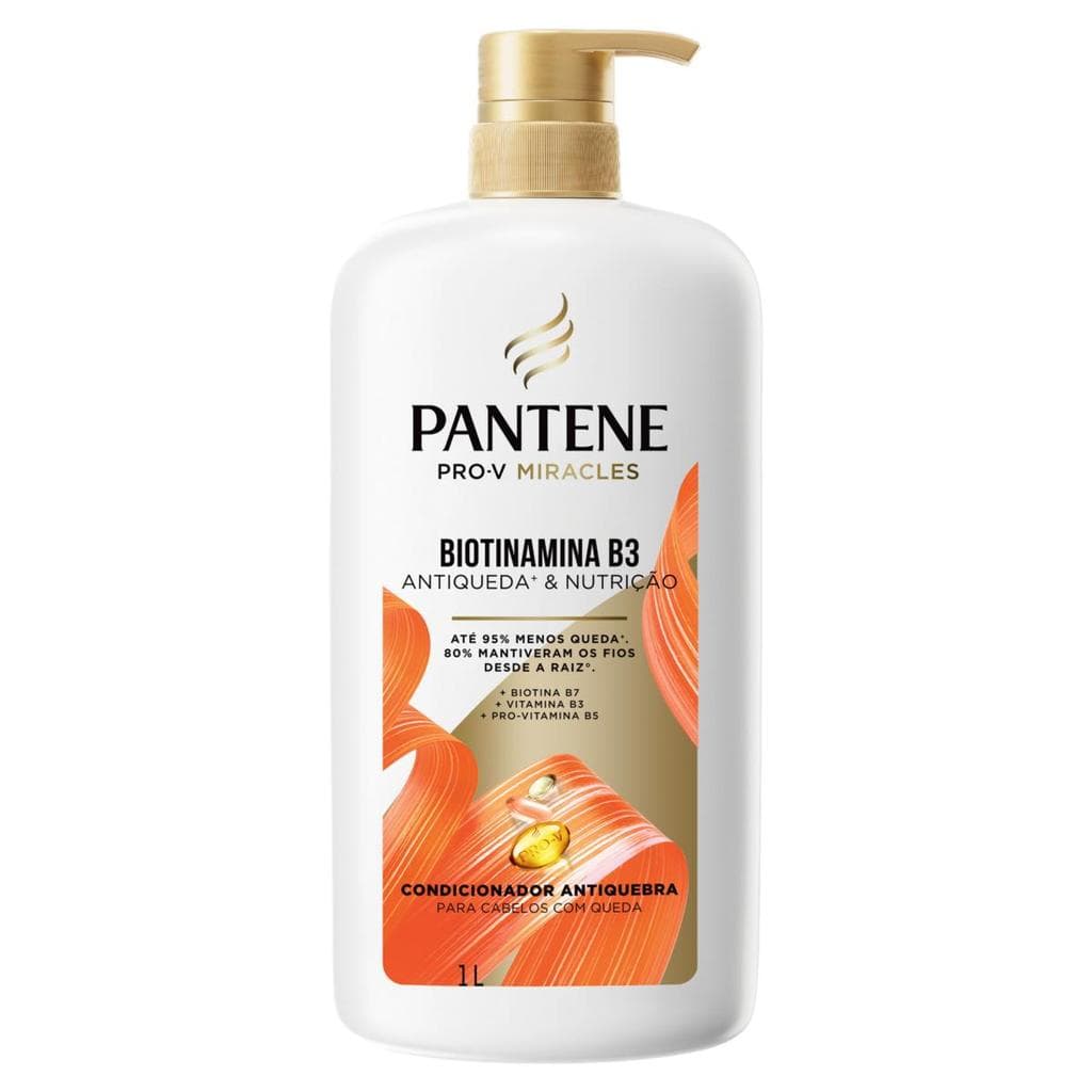 Condicionador Pantene Antiqueda & Nutrição Biotinamina B3 1L
