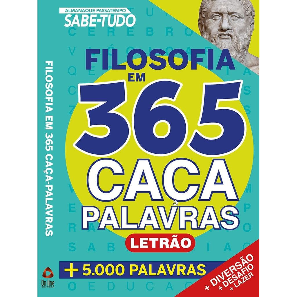 Almanaque Passatempo Sabe Tudo | 365 Caça Palavras | Filosofia