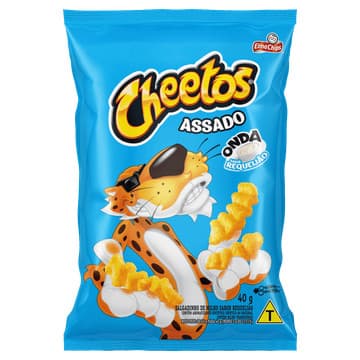 Cheetos Salgadinho Onda Requeijão Elma Chips 40g