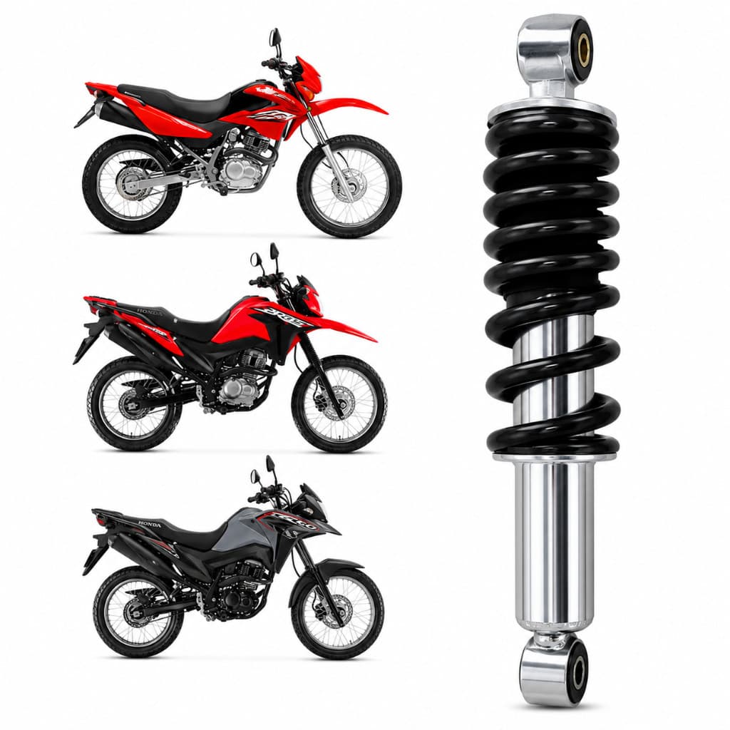 Amortecedor Prolink Central Suspenção Traseiro Honda Bros 125 150 160 e Xre 190 2004 a 2025