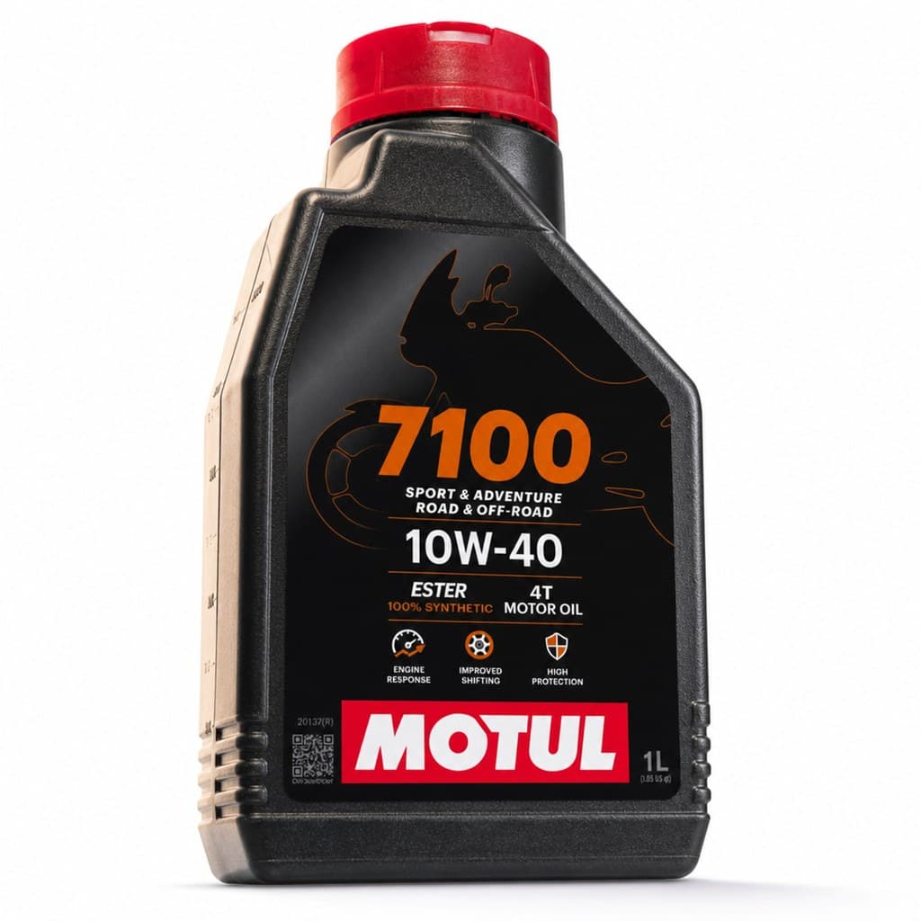 Óleo 100% Sintético Motul Moto 4t 7100 10w40 1l