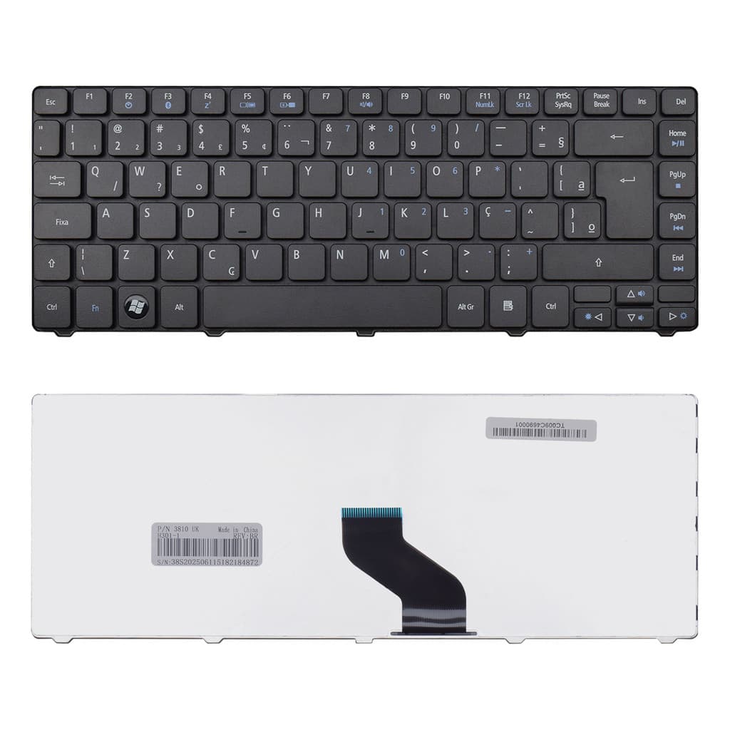 Teclado para Notebook Acer Aspire 4743 ABNT2 - F3 Bluetooth