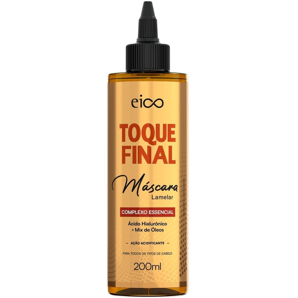 Eico Máscara Tratamento Hidratação Líquida Lamelar Toque Final Mix Óleos 200ml