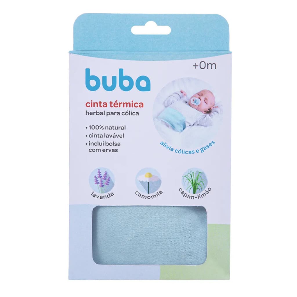 Cinta Térmica Alivia Cólica Bebe Compressa Quente Buba