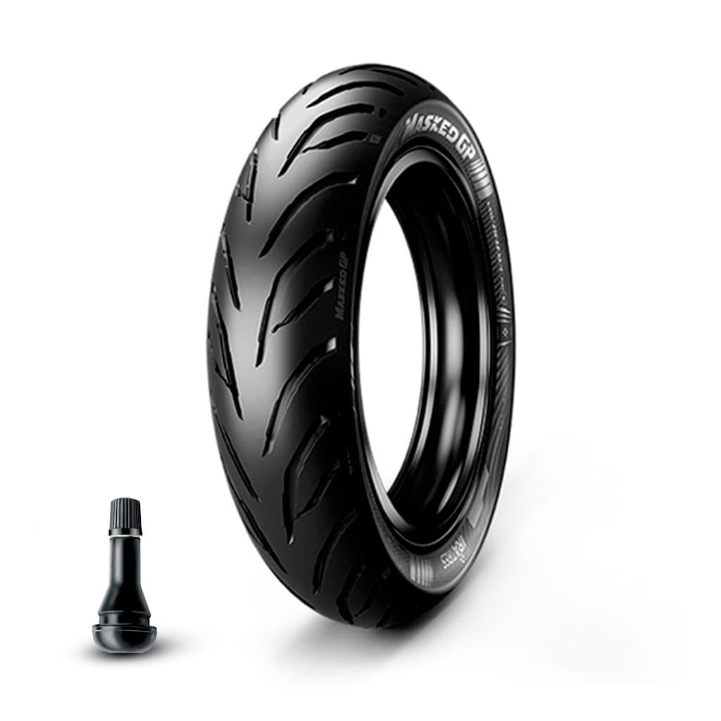 Kit Ira Aro 17 Maskedgp 110/70-17 Dianteiro Cb300 +1 Válvula Sem câmara
