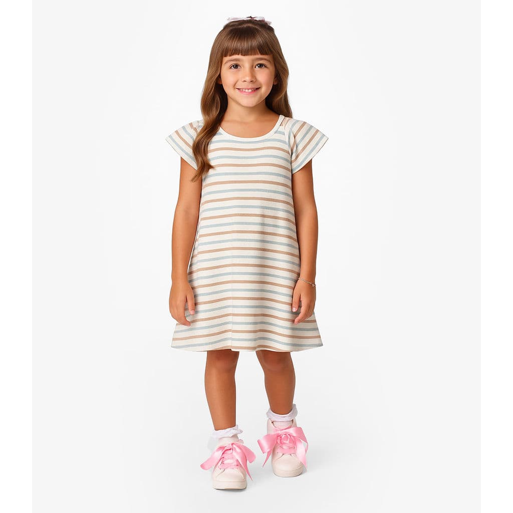 Vestido Infantil Básico Select Azul