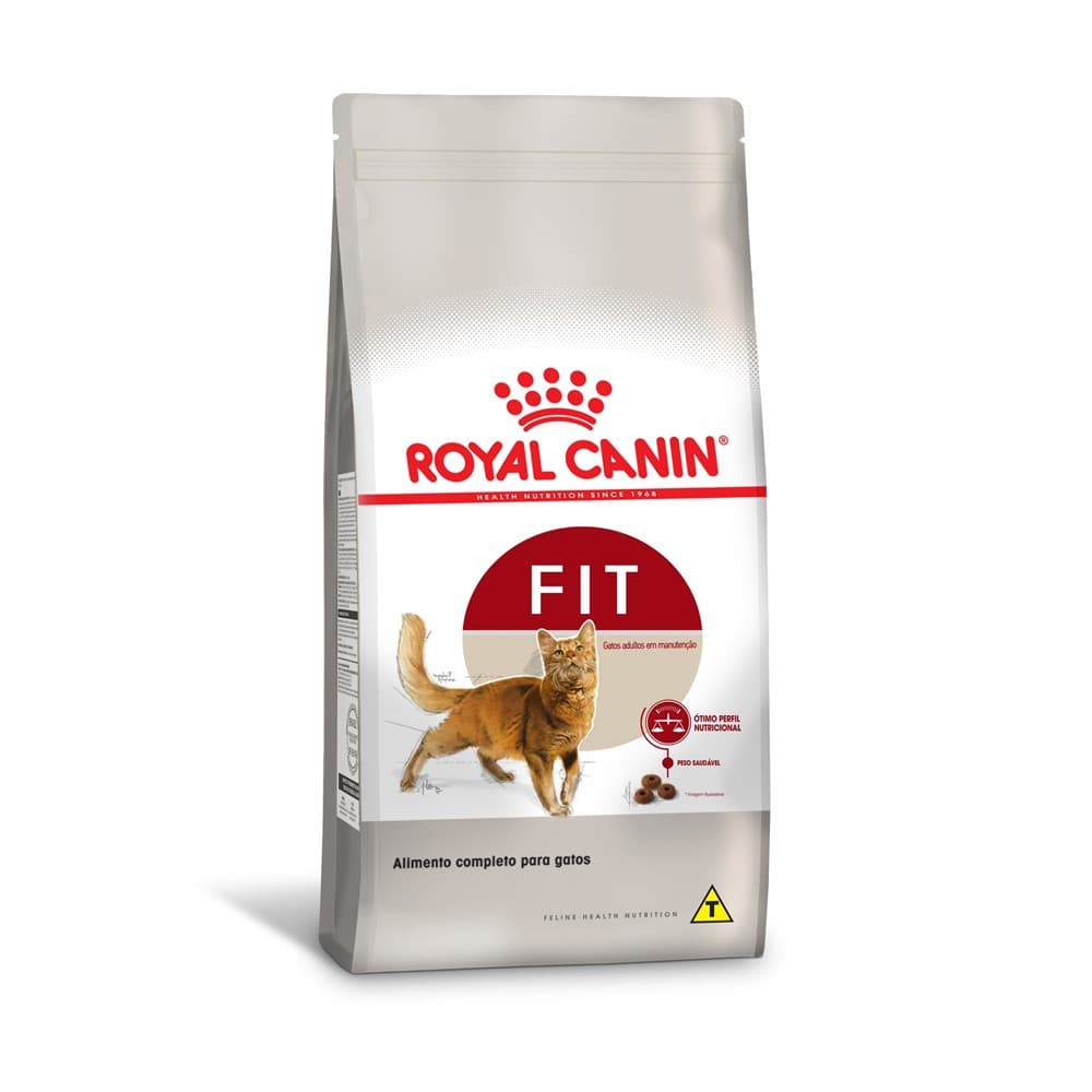 Ração Seca Fit para Gatos Adultos 1,5Kg Royal Canin