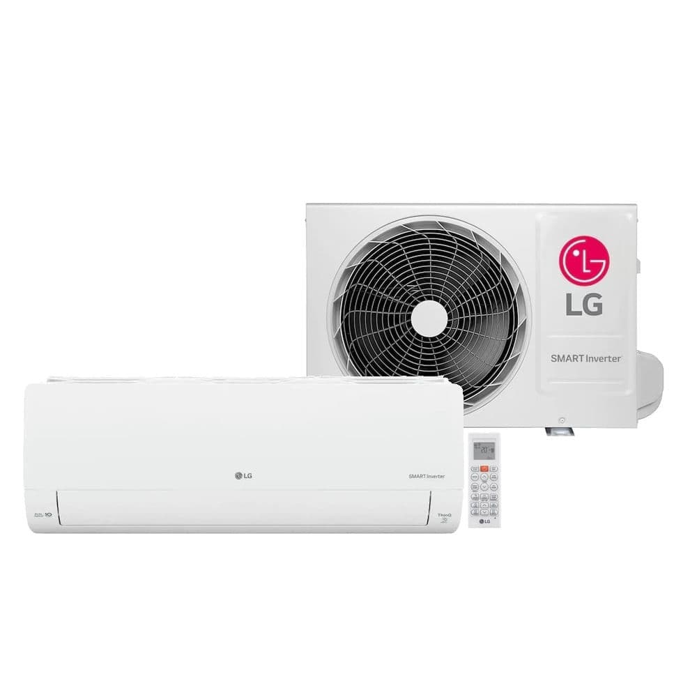 Ar Condicionado LG Split Smart Inverter Voice 9000 BTUs Frio com IA 220V S3-Q09JA31E