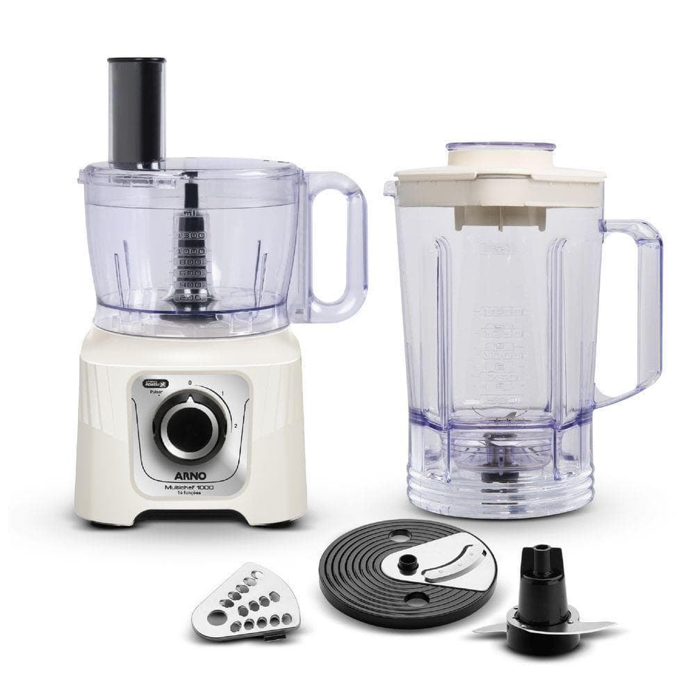 Multiprocessador Arno MP62 16 Funções 1000W Marfim 220V