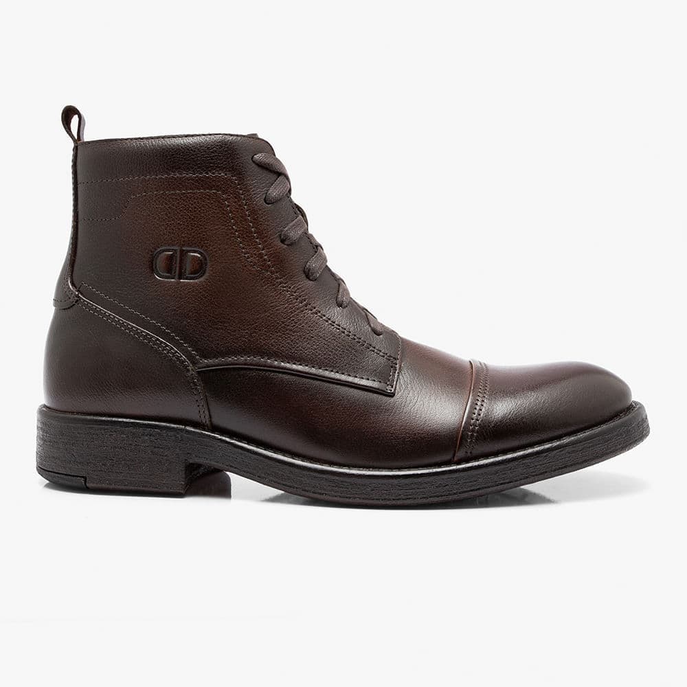 Bota Masculino Dust Couro Marrom
