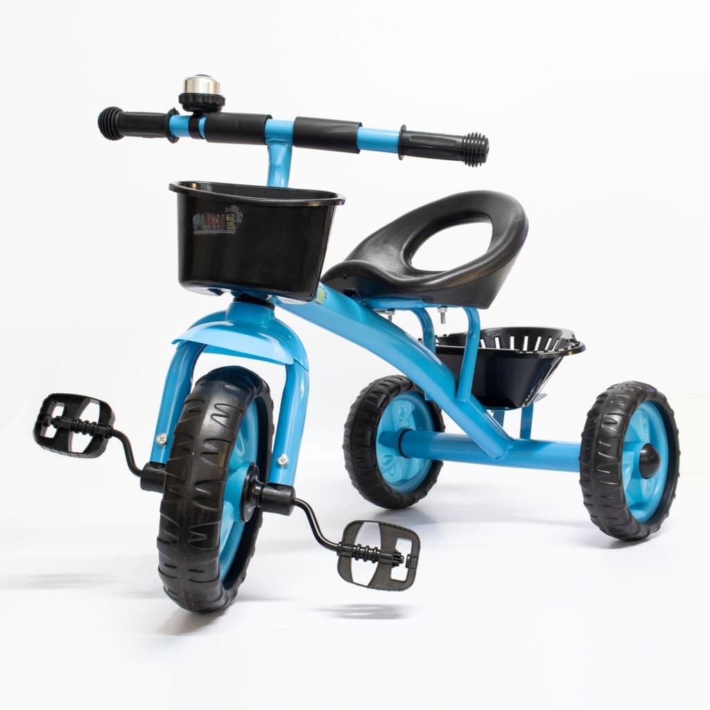Triciclo Infantil 3 Rodas Motoca Cesta Buzina - PlayDuc