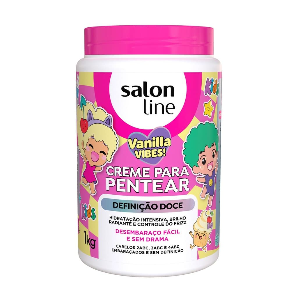 Creme para Pentear Kids Vanilla Vibes! 1kg