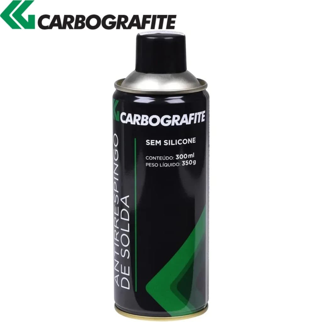 Spray Anti Respingo de Solda 300Ml Sem Silicone Carbografite