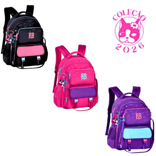 Mochila de Costas com Pochete Removível Rebecca Bonbon Urban Mix - Clio Style