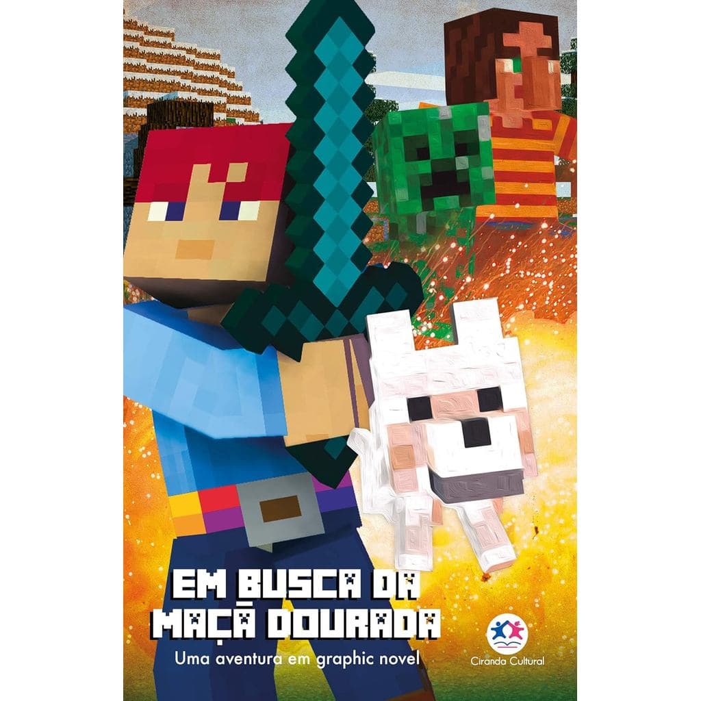 Minecraft | Em Busca da Maçã Dourada | Livro 1