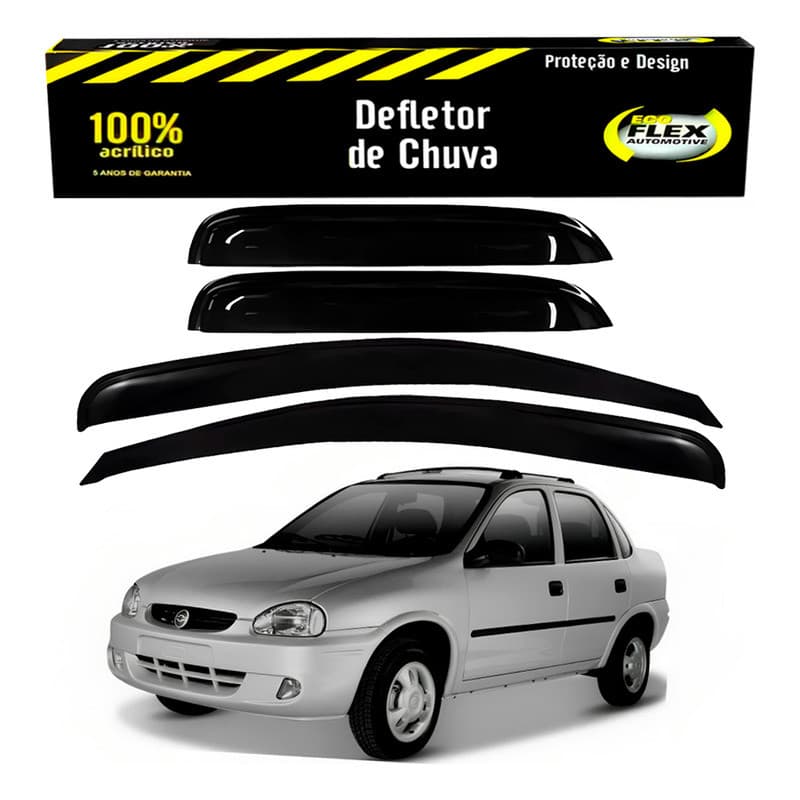 Jogo Calha Defletor Chuva Corsa Classic 1.0 1997 A 2010