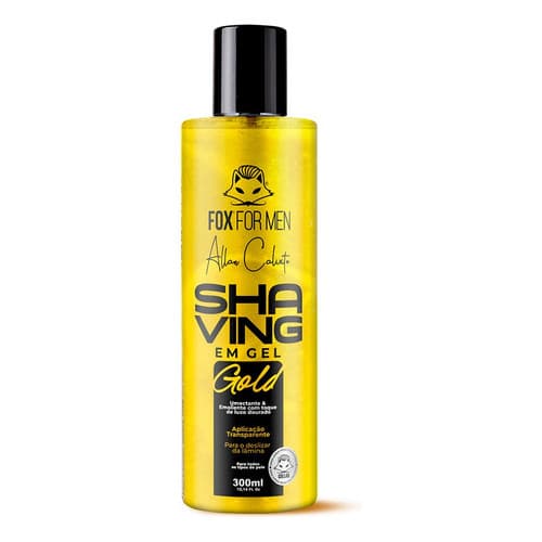 SHAVING GEL GOLD ALLAN CALIXTO 300ML - FOX FOR MEN
