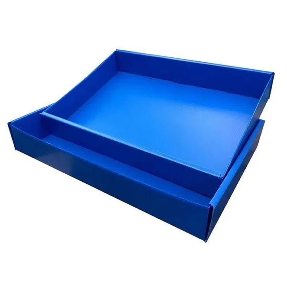 CAIXA DE CAMISA POLIONDA NA COR AZUL - 24809